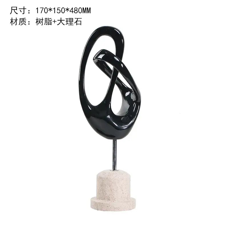 Intricate bronze metal horse decoration for living room sculpture