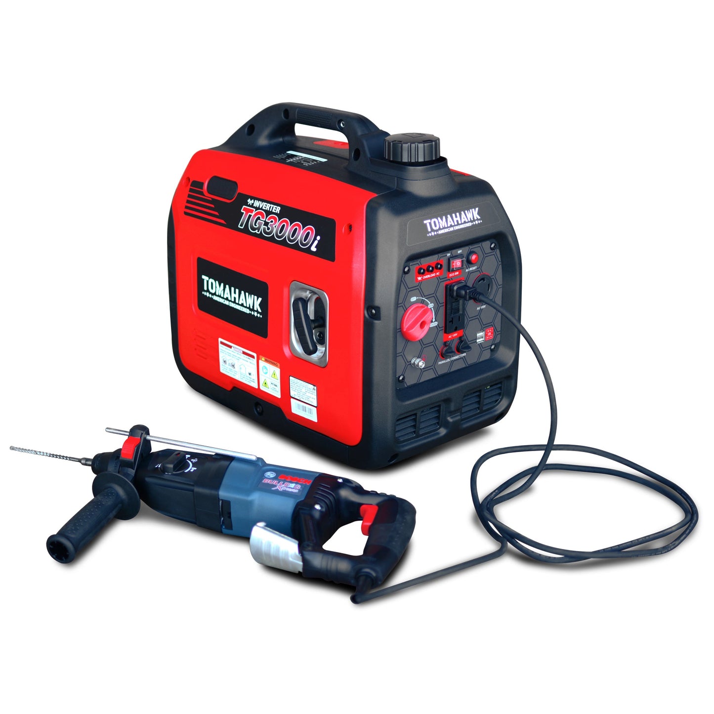 3000 Watt Inverter Generator Super Quiet Portable Gas Power Professional Use - Camo Special Edition