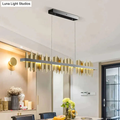 DecorBites™ Irene - Iceberg Design Modern LED Chandelier Lighting For Dining Room