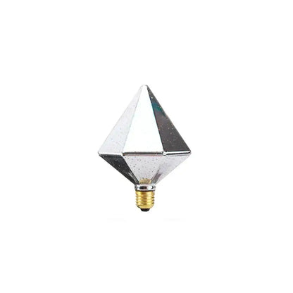 Iridescent geometric 3d fireworks led bulb bedroom star night light