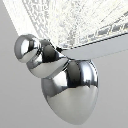 Iridescent gold butterfly pendant light for bedroom living room