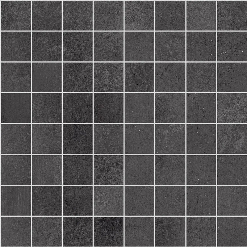 Chicago Iron Mosaic A Concrete Look Porcelain Mosaics 12x12
