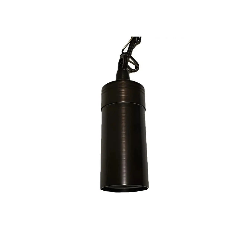 Oil-Rubbed Bronze Outdoor Hanging Light Fixture - LED and Halogen Compatible
