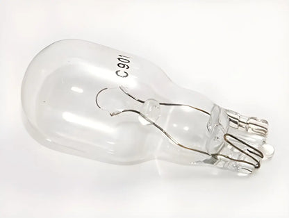 T5 Clear Incandescent Wedge Base Bulbs, 7W 12V AC or DC Input - Pack(20)