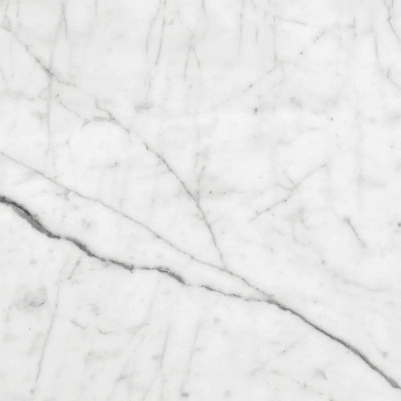 Italian Carrara Honed Marble Tiles 12x12
