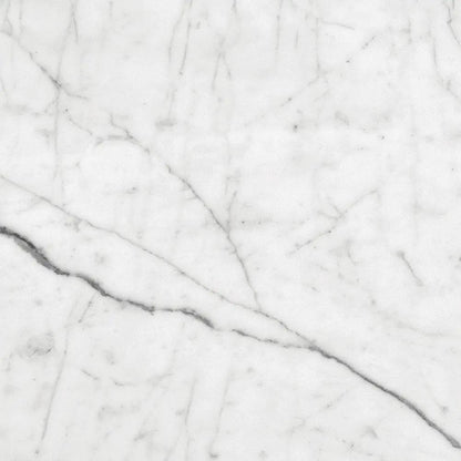 Italian Carrara Polished Marble Tiles 12x12