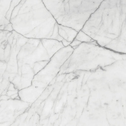 Italian Carrara Polished Marble Tiles 18x18