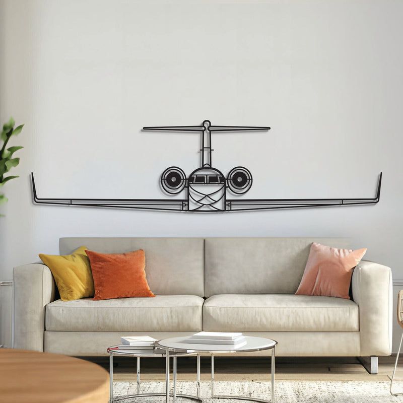 IV Front Metal Aircraft Wall Art - NCP0429, front view