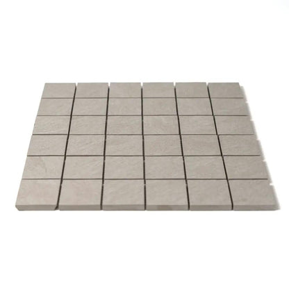 Ivory Flow Natural Matte Herringbone 5/8x3 Porcelain Mosaics 10 7/16x12 13/16
