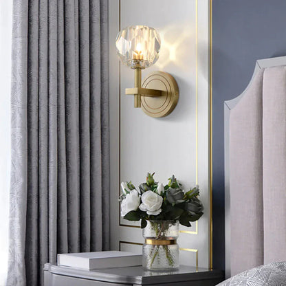 DecorBites™ Ivy | Crystal Wall Lamp