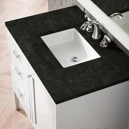 James Martin Addison 36" Single Bathroom Vanity, Glossy White