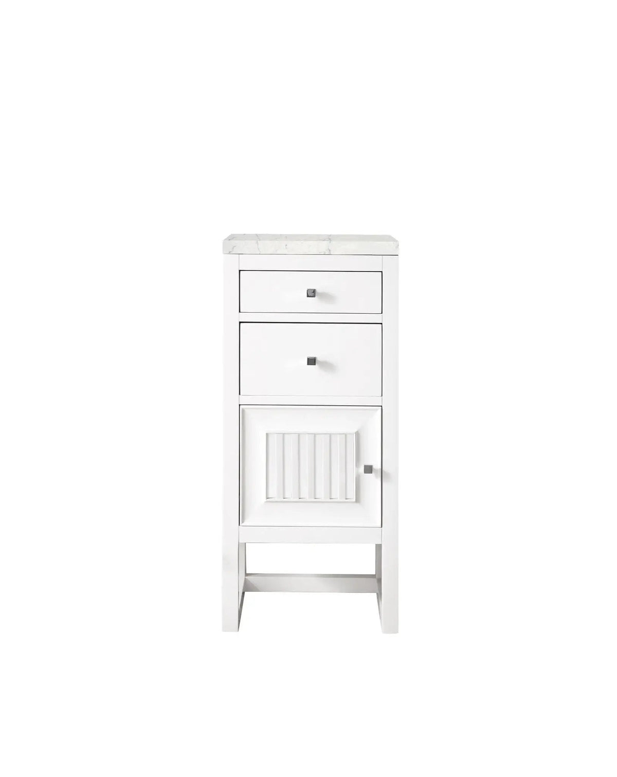James Martin Athens 15" Base Cabinet, Glossy White