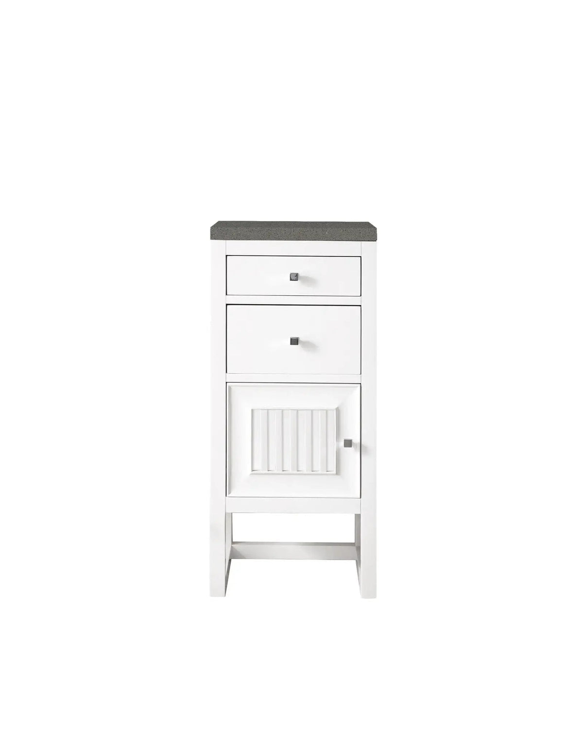 James Martin Athens 15" Base Cabinet, Glossy White