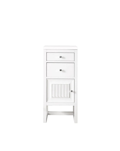 James Martin Athens 15" Base Cabinet, Glossy White