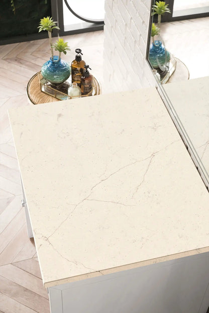 James Martin Athens 30" Countertop Unit, Glossy White