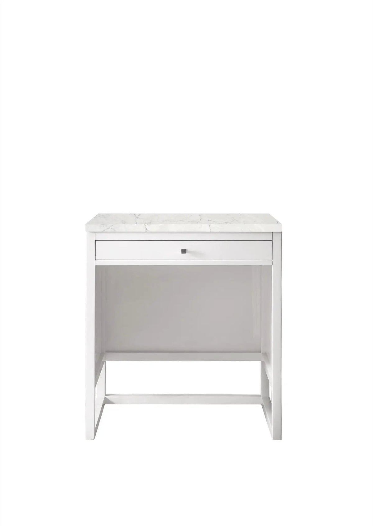 James Martin Athens 30" Countertop Unit, Glossy White