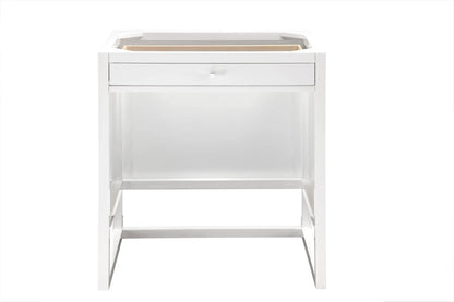 James Martin Athens 30" Countertop Unit, Glossy White