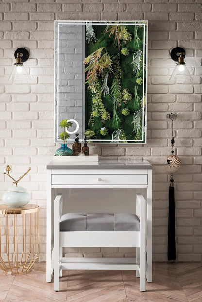 James Martin Athens 30" Countertop Unit, Glossy White