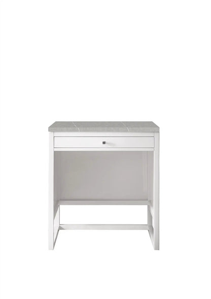 James Martin Athens 30" Countertop Unit, Glossy White