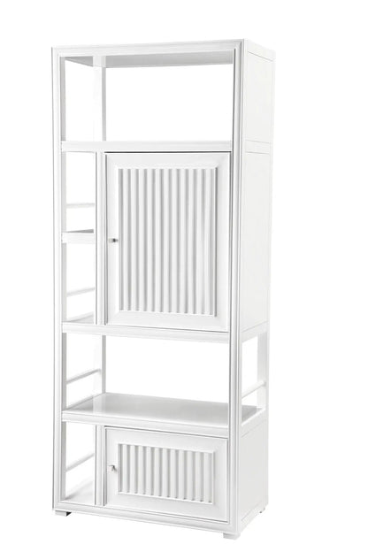 James Martin Athens 30" Linen Cabinet, Glossy White