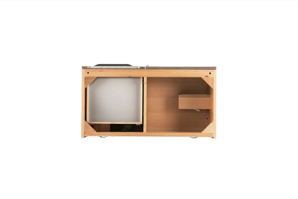 James Martin Columbia 36" Single Vanity Cabinet, Ash Gray