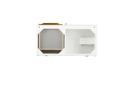 James Martin Columbia 36" Single Vanity Cabinet, Glossy White