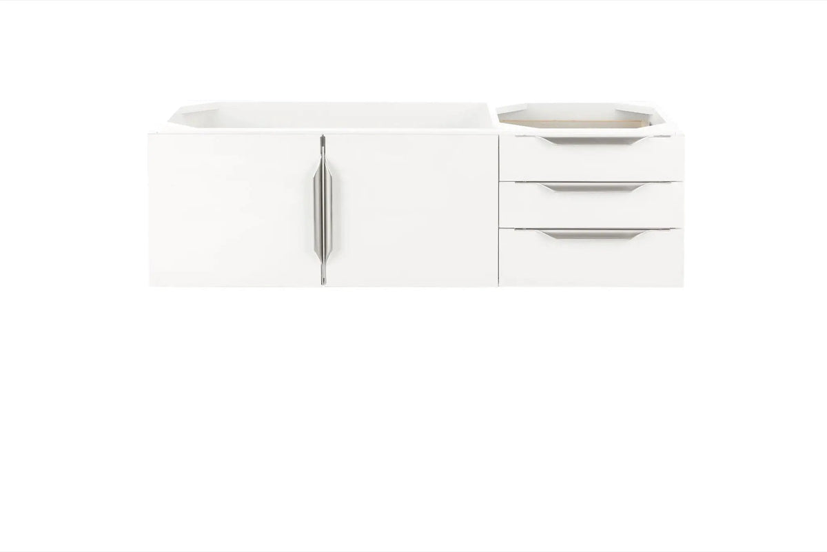 James Martin Columbia 48" Single Bathroom Vanity, Glossy White