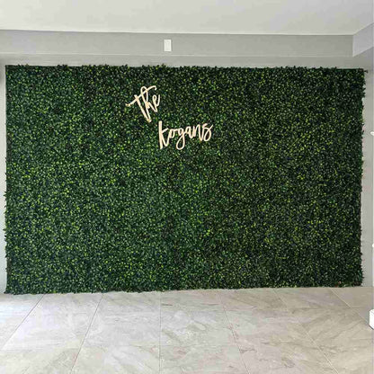 Jasmine Artificial Vertical Garden Green Wall Panel 40×40in 11 SQ FT – UV Resistant – Commercial Grade
