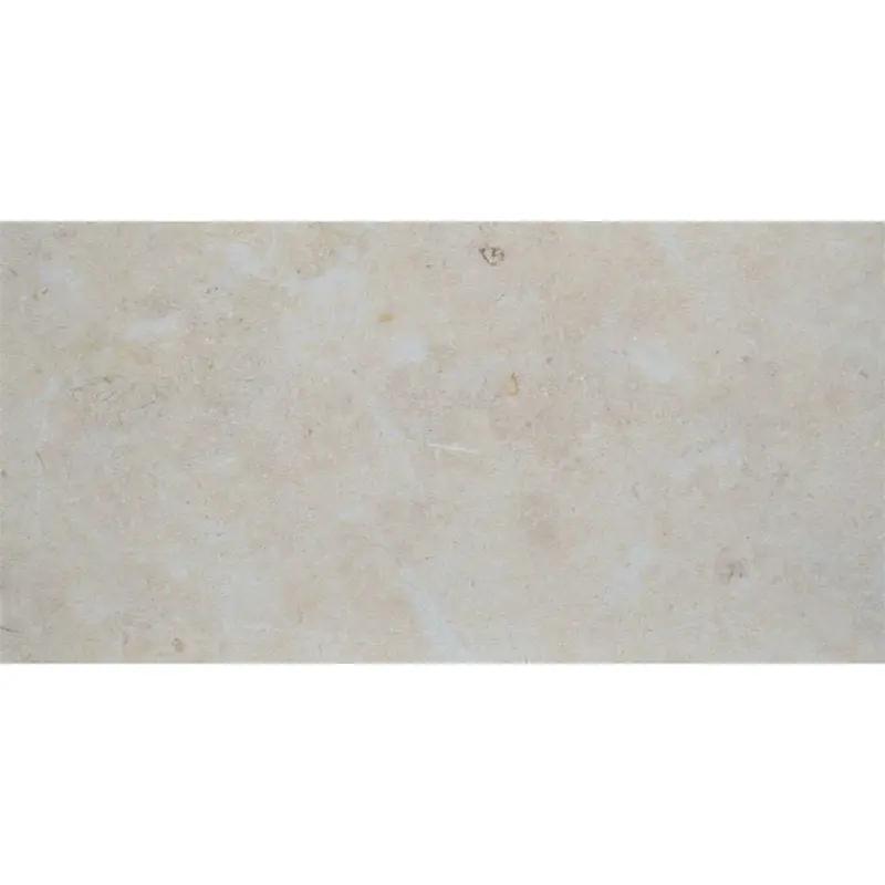 Jerusalem Honed Bullnose Limestone Pavers 12x24