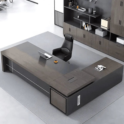 Carlaw · Modern L-Shaped Executive Desk