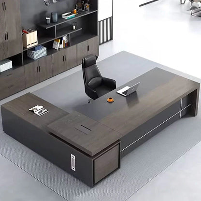 Carlaw · Modern L-Shaped Executive Desk