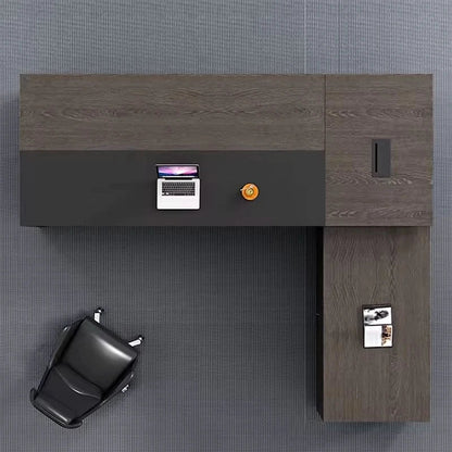 Carlaw · Modern L-Shaped Executive Desk