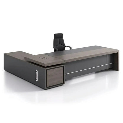 Carlaw · Modern L-Shaped Executive Desk