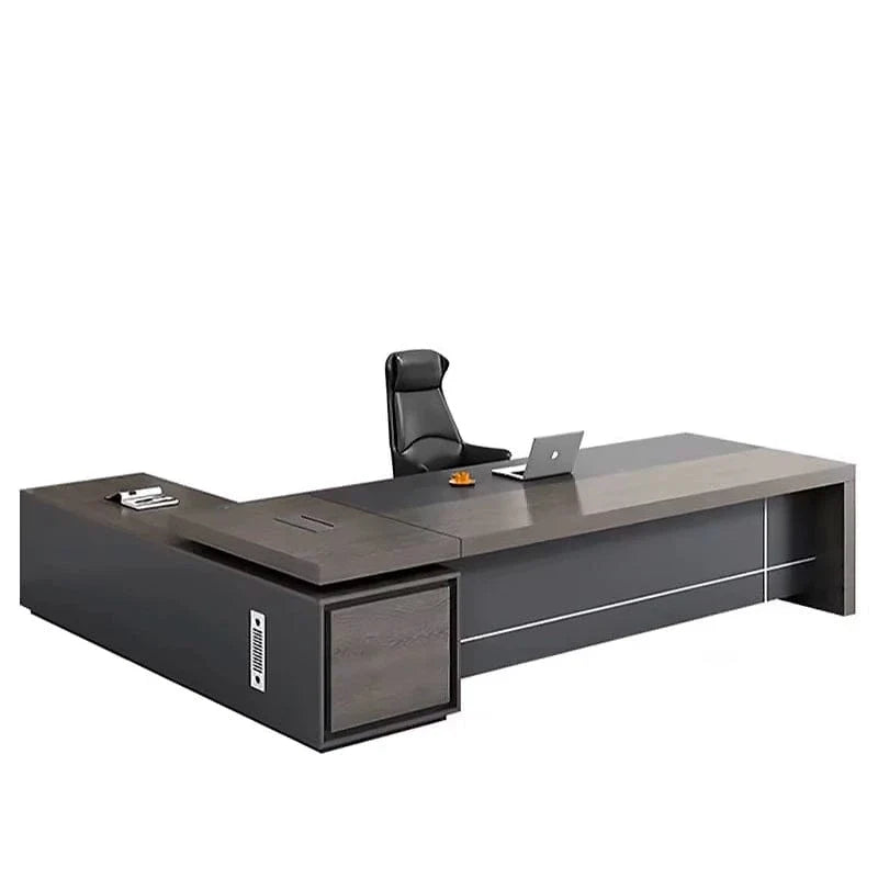 Carlaw · Modern L-Shaped Executive Desk