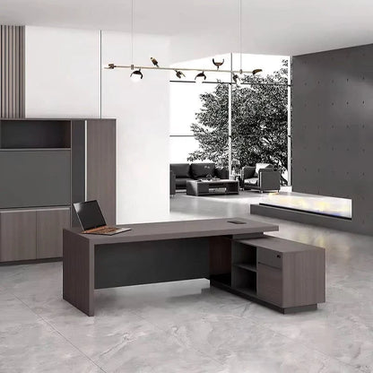 Bristol · Modern L-Shaped Executive Desk