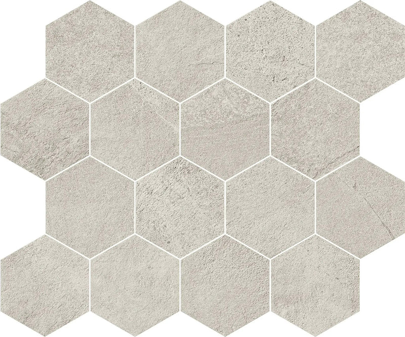 Journey Natural Ivory Mosaic D Stone Look Porcelain Mosaics 12x10