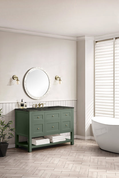James Martin Breckenridge 48" Single Bathroom Vanity, Smokey Celadon