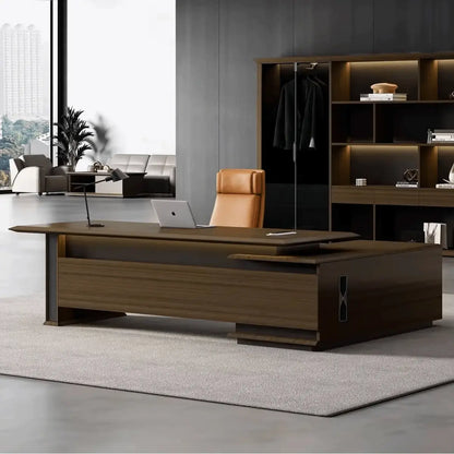Milner · Modern L-Shaped Executive Desk