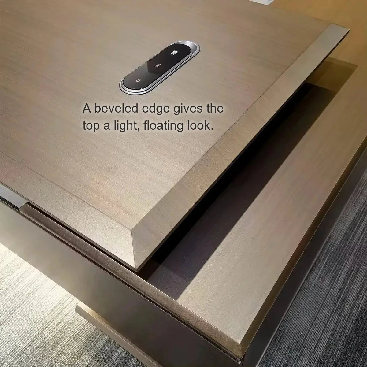 Milner · Modern L-Shaped Executive Desk