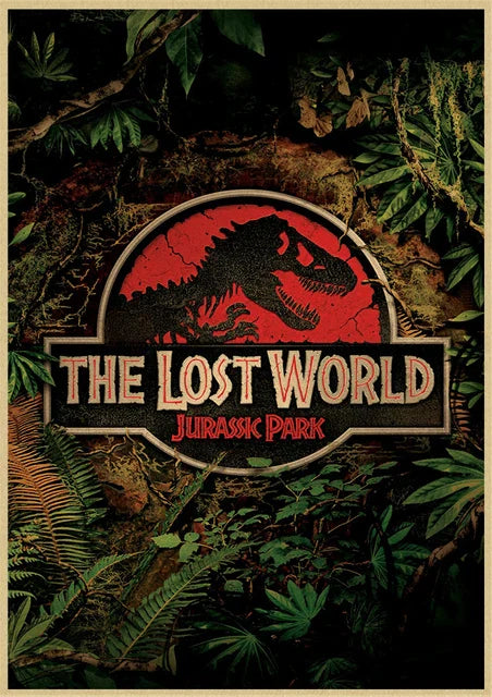 DecorBites™ Jurassic Park Dinosaur Canvas Wall Art
