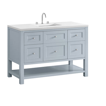 James Martin Breckenridge 48" Single Bathroom Vanity, Serenity Blue