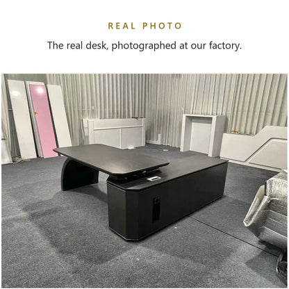 Ventura · Modern L-Shaped Executive Desk