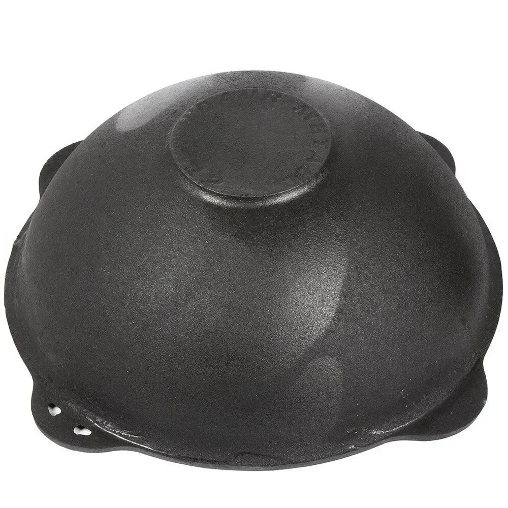 Dutch Oven Pot with Lid 16 L (16.9 Quarts) - Cast Iron Dutch Oven - Uzbek Kazan Cast Iron - Cast Iron Cookware Set – Premium Camping Cookware