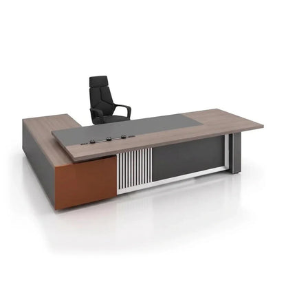 Gidley · Modern L-Shaped Executive Desk