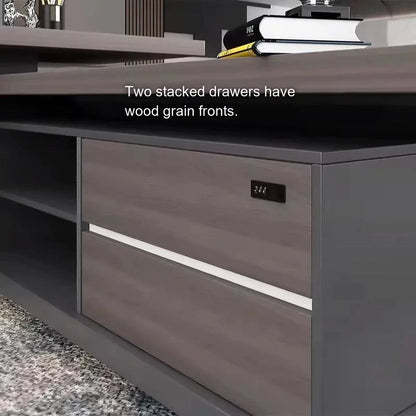 Gidley · Modern L-Shaped Executive Desk