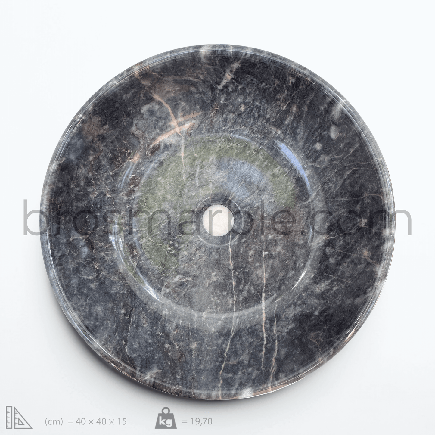 Blue Marble Sink