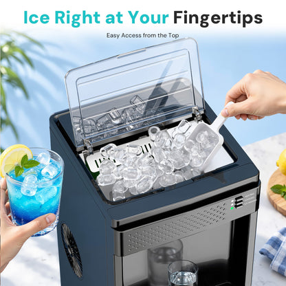 Kismile 4 in 1 Water Cooler Dispenser with Ice Maker