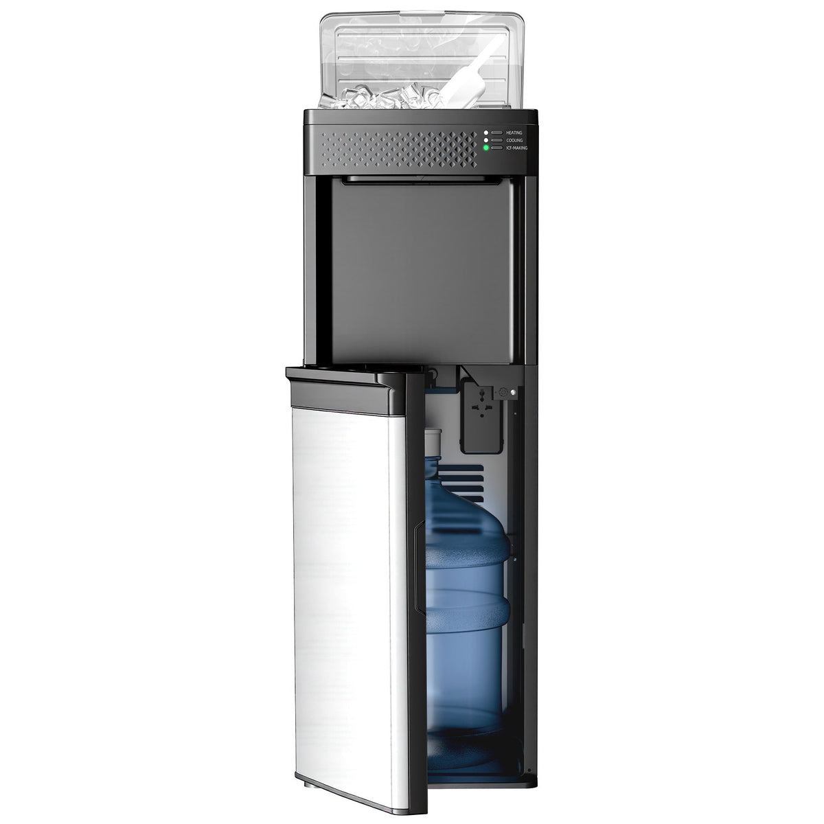 Kismile 4 in 1 Water Cooler Dispenser with Ice Maker