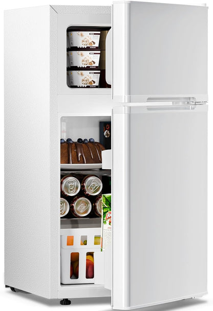 Kismile 3.2 Cu.Ft,Mini Refrigerator with Freezer F5887