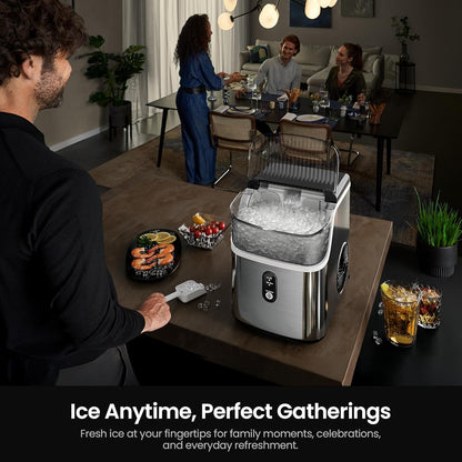 Kismile Nugget Countertop Ice Maker Z5825NB